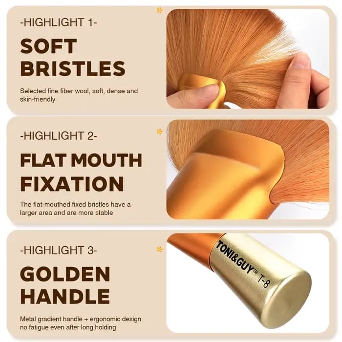 Brosse de balayage de cheveux à poils souples pour Salon de coiffure, avec poignée, idéale pour les barbiers et les coiffeurs pour balayer les tondeuses à cheveux
