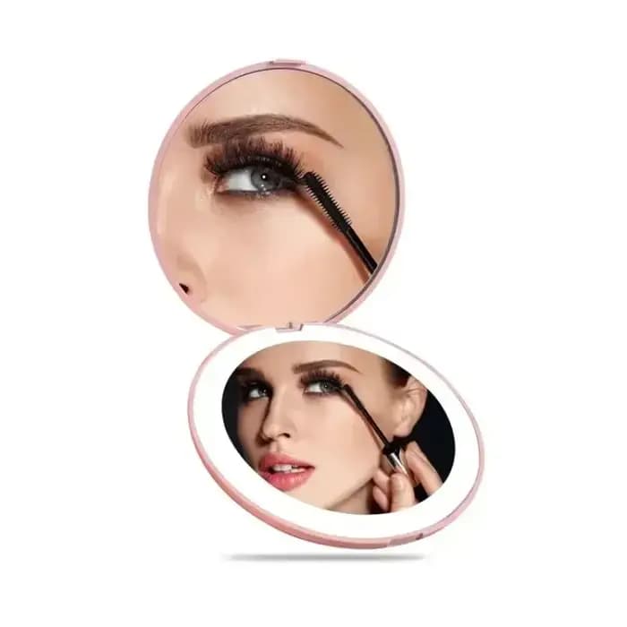 Mini miroir de maquillage Shoous LED