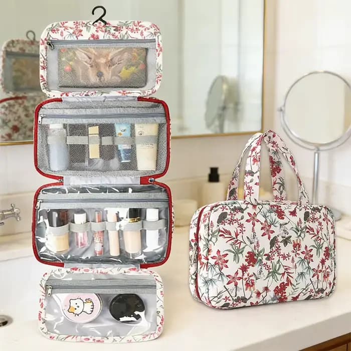 Trousse de toilette suspendue pour femmes et hommes