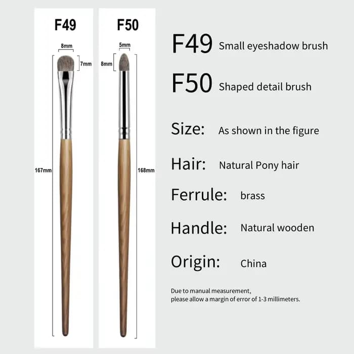 Pinceau fard à paupières détails précis pinceaux de maquillage ombre