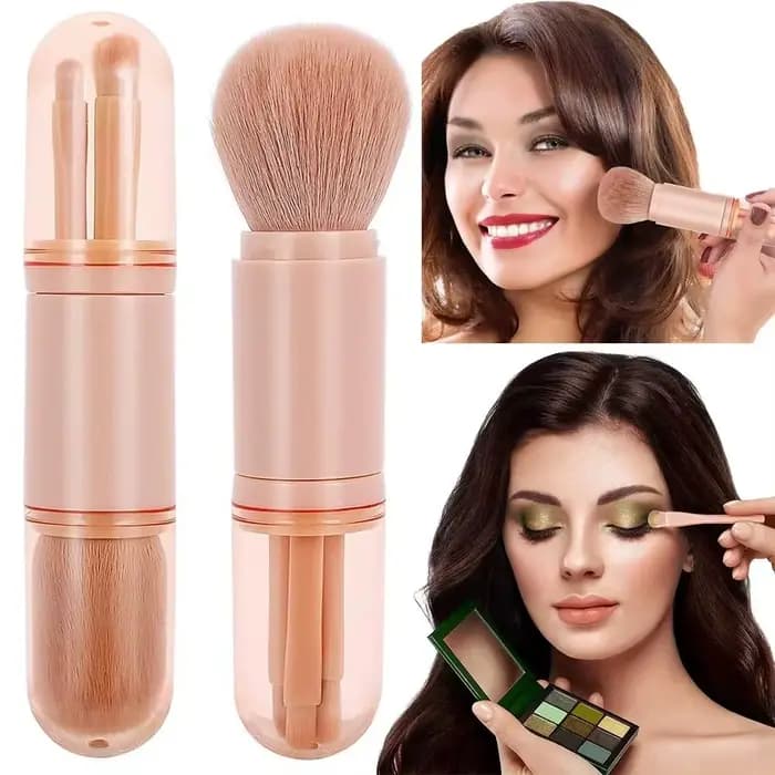 Pinceau de maquillage 4 en 1 de haute qualité