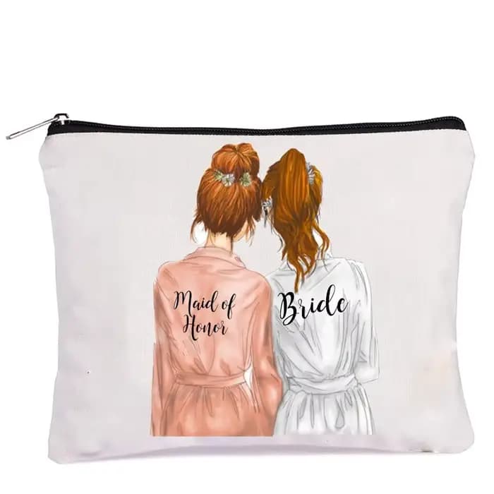 Sac de survie cosmétique pour demoiselle d'honneur