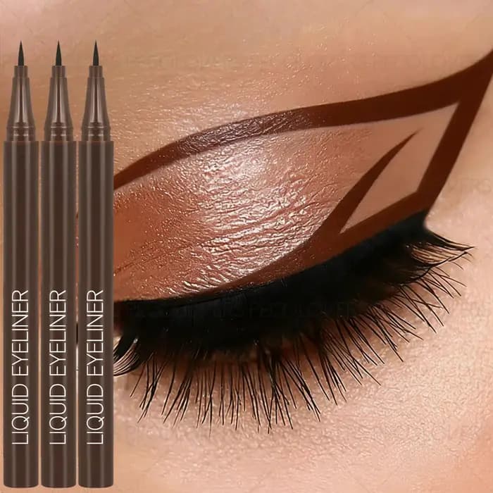 Eyeliner soyeux imperméable 3 pièces/ensemble