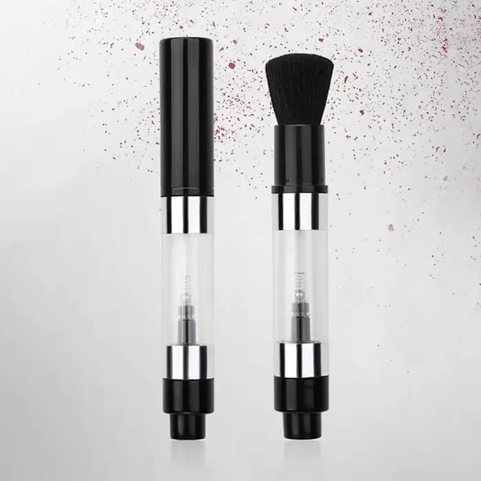 Brosse à poudre rechargeable, pinceaux à poudre cosmétique, multifonctionnel, Spray à pression, fond de teint, Blush, outils de maquillage