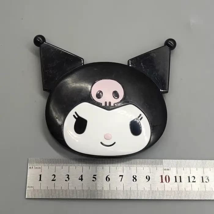 Sanrio Nouveau Miroir de Maquillage Portable Hello Kitty Kuromi My Melody Cinnamoroll Pompompurin Pochacco Tendance et Luxe