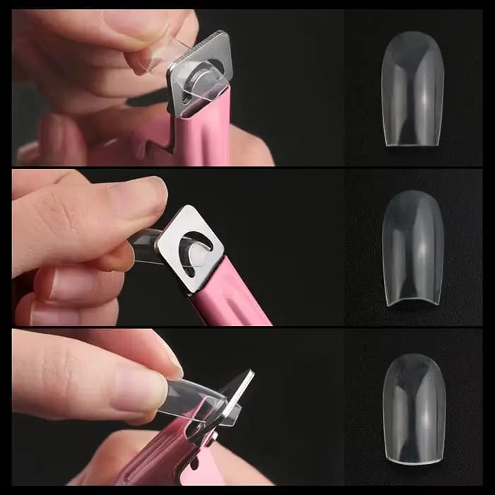 Pince à faux-ongles en acrylique, type spécial U Word Cut, outils de manucure