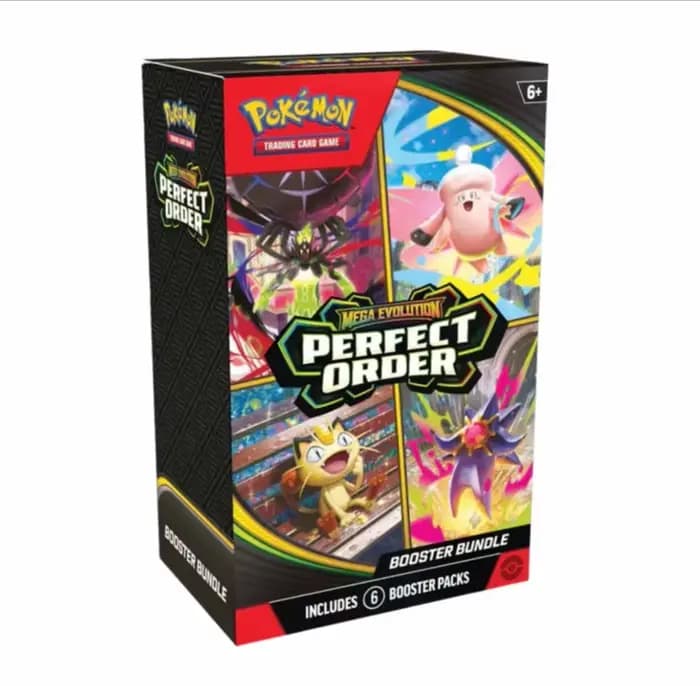 Cartes à collectionner Pokémon anglais Mega Perfect Order Ascended Heroes Scarlet Violet 151 Booster Bundle ME03 Trainer Box