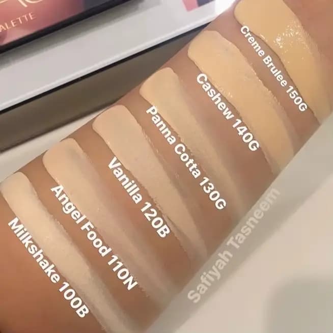 Fauxfilter Fond de Teint Mat Lumineux Longue Tenue Couvrance Totale Correcteur Efficace Maquillage Professionnel Imperméable