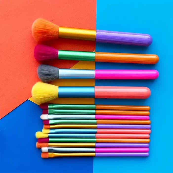 Pinceaux de maquillage 15 pièces ensemble