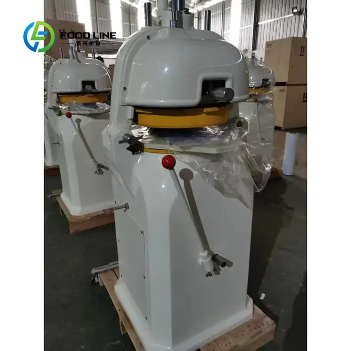Machine automatique personnalisée pour la division et le façonnage de mini-pains, idéale pour la fabrication de roti et la production de boules de pâte en boulangerie.