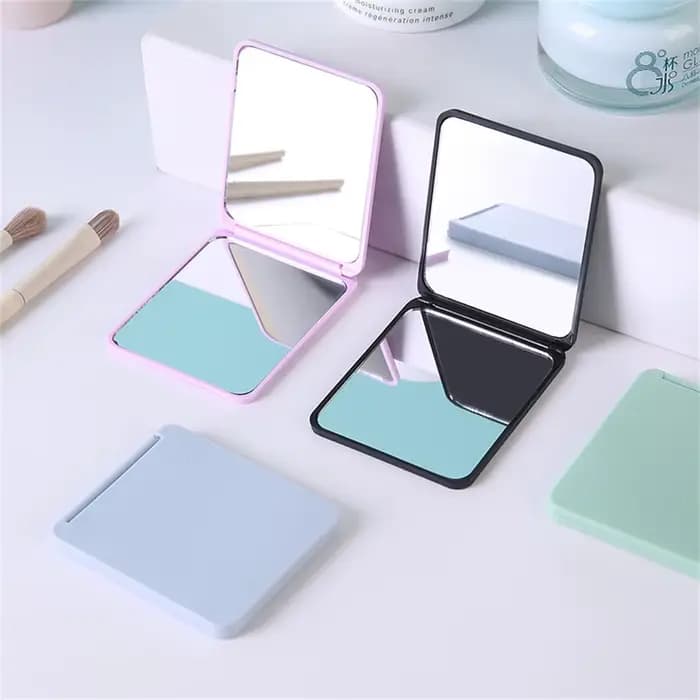 Miroir de Maquillage Pliant Portable de Haute Qualité