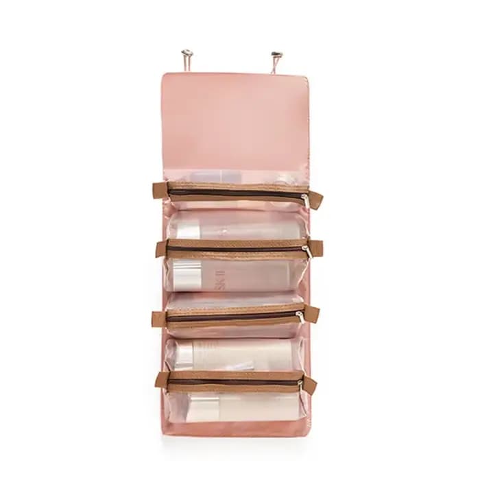 Trousse à cosmétiques détachable Portable grande capacité 4 en 1