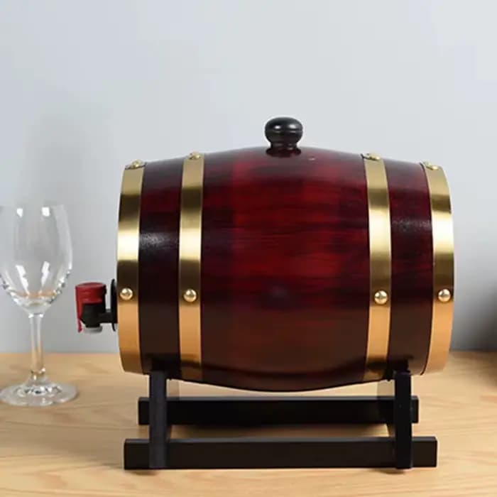 Baril de vin rouge Vintage 1,5 l/3l, baril de whisky, conteneur de stockage de vin Portable, décoration de maison, outils de Bar, accessoires