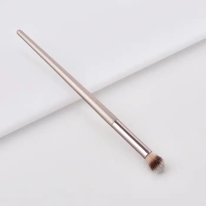 Pinceaux de maquillage de couleur champagne pour femmes