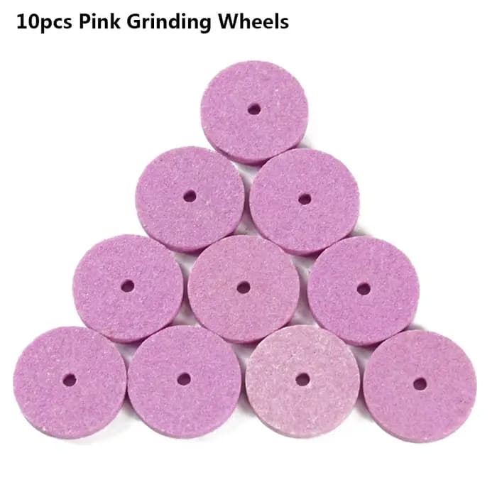 Outils rotatifs Accessoires 10pcs Mini Drill Meule Polissage Roue De Polissage Pour Dremel Accessoires Disque Abrasif