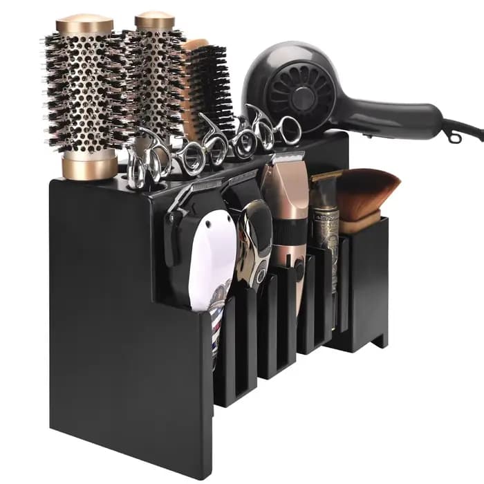 Boîte de rangement pour outils de coiffure