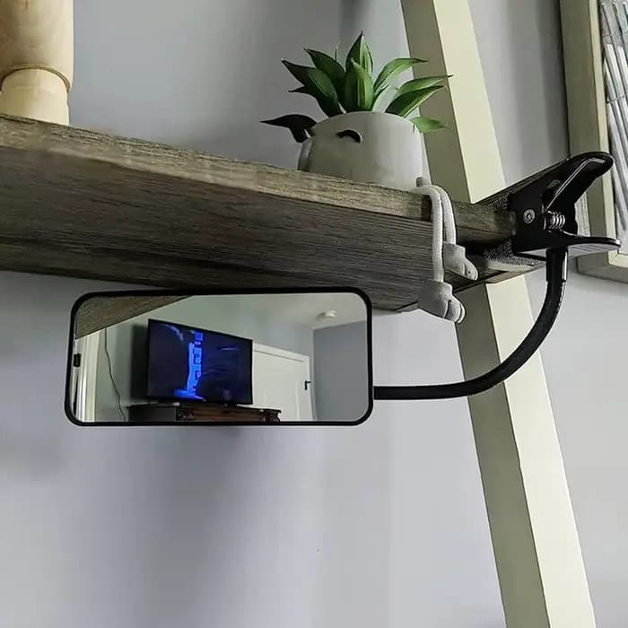 Miroir à clipser Flexible pour Salon de greffage d'extension de cils