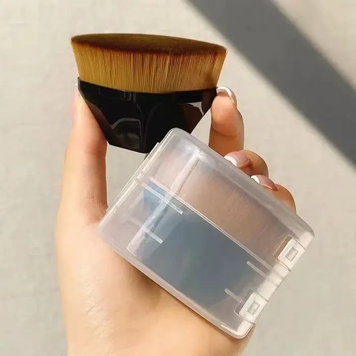 1 pinceau de maquillage magique aux couleurs macaron