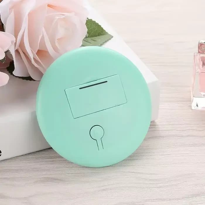 Mini miroir cosmétique de maquillage rond HD