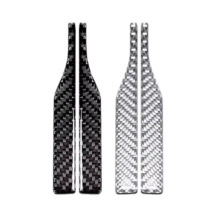 Bandes réfléchissantes pour miroir de voiture, bande adhésive anti-rayures, protection pour rétroviseur de voiture, accessoire de voiture, 2 pièces
