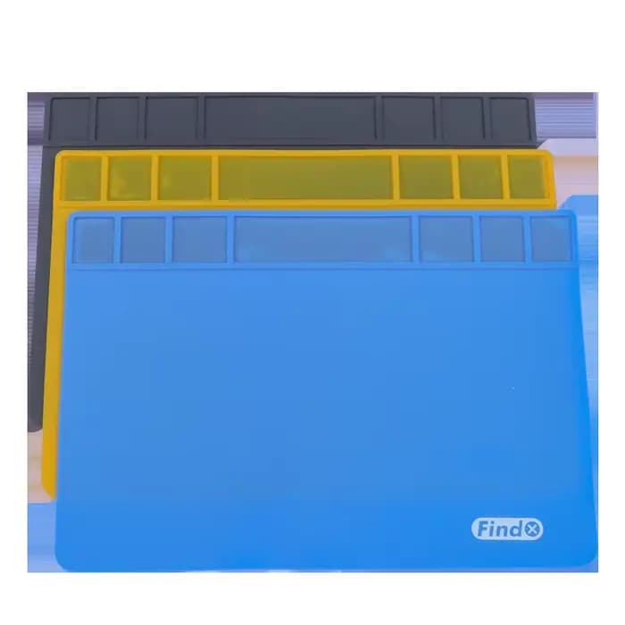Find Fix – coussin de réparation multifonction en Silicone, tapis de grande taille résistant aux hautes températures, coussin isolant pour l'entretien du téléphone portable