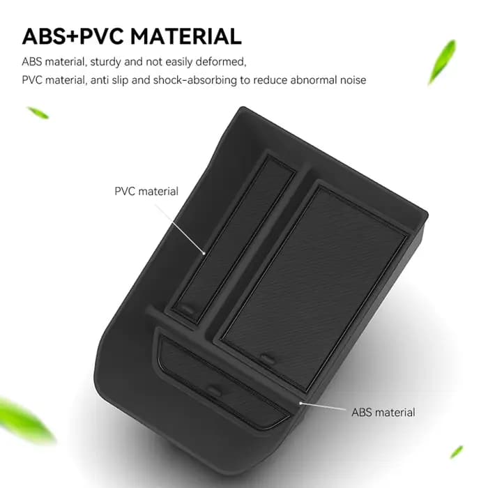 Boîte de rangement pour console centrale de voiture, organiseur d'accoudoir, plateau de rangement intérieur, accessoire de rangement pour Kia EV3 2024-2025