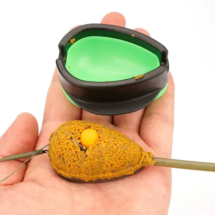 Hirisi carpe méthode de pêche mangeoire et moule carpe matériel de pêche ensemble appât Cage panier appât F117 accessoires de pêche 