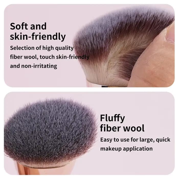 Ensemble de pinceaux de maquillage de base