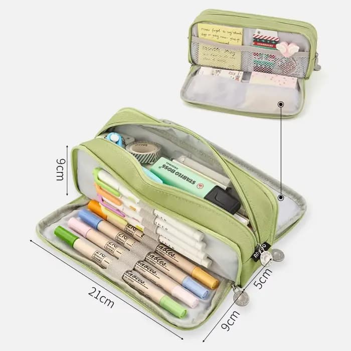 Grande Trousse à Crayons Créative Kawaii pour Garçon et Fille