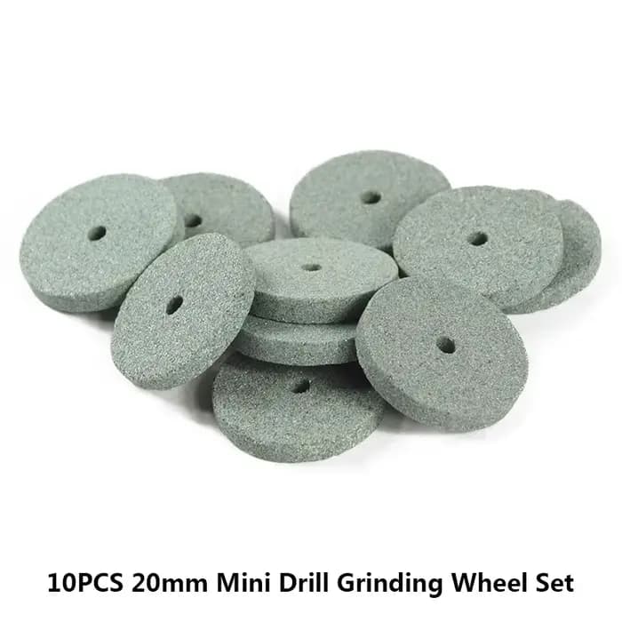 Outils rotatifs Accessoires 10pcs Mini Drill Meule Polissage Roue De Polissage Pour Dremel Accessoires Disque Abrasif