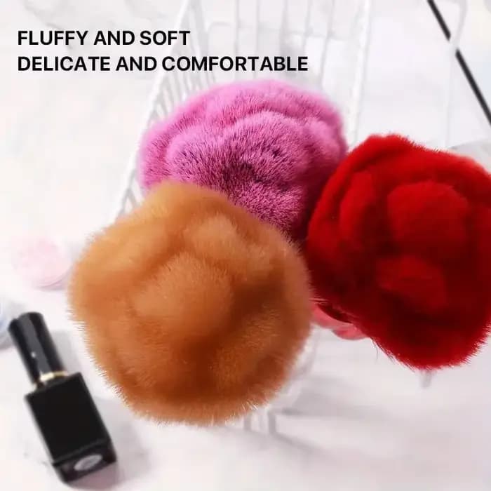 Brosse de maquillage en poudre pour femmes