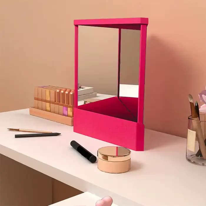 Miroir de Maquillage de Précision à Image Réelle Non-Inversée