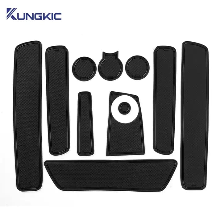 Tapis de tasse antidérapant pour porte, rainure de porte, accessoires d'intérieur, pour Dacia Duster 2018 2019 2020 2021
