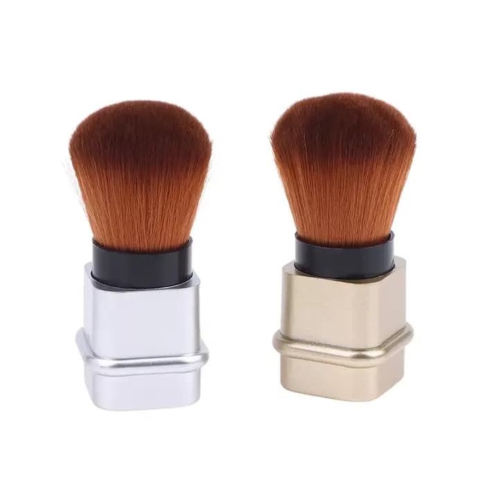 Pinceau de maquillage de voyage rétractable