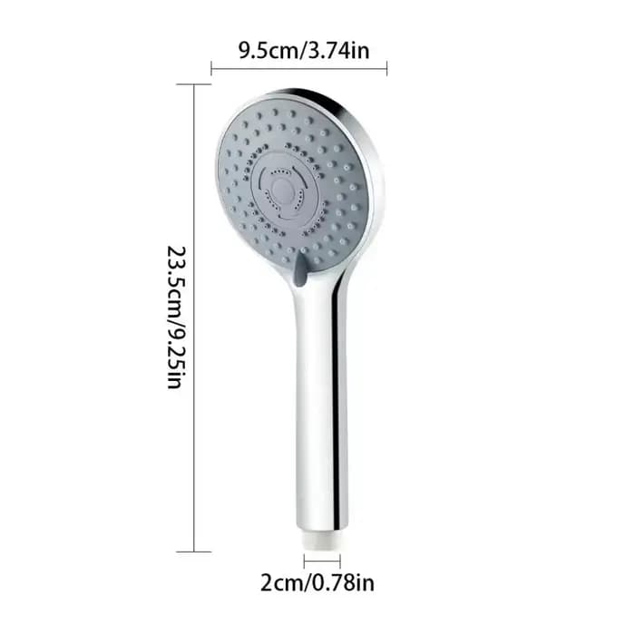 Pulvérisateur de salle de bains, pomme de douche à Jet, économie d'eau, Portable réglable, 5 Modes, douche Spa, pomme de bain, accessoires de salle de bains