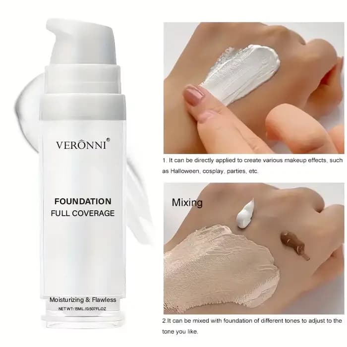 Fond de teint liquide blanc