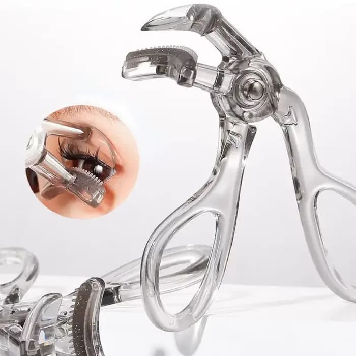 Recourbe-cils double type avec peigne – Options de clips larges et partiels