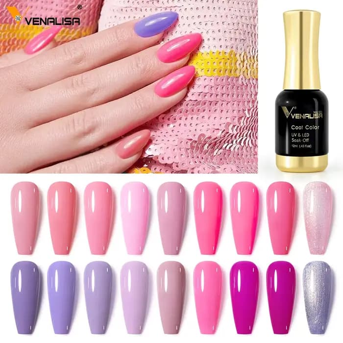 VENALISA vernis à ongles Gel TPO gratuit tremper UV LED organique sans odeur émaux Nail Art couleurs 12ml 120