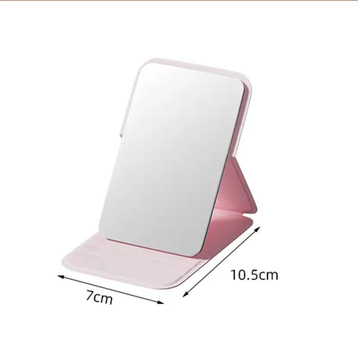 Mini miroir de maquillage portatif
