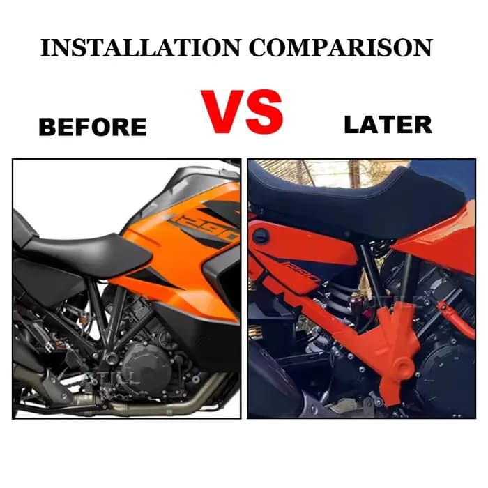 Couvercle de Protection du corps des panneaux latéraux ABS, accessoires de moto pour Super Adventure ADV R / S 1290 2021 2022