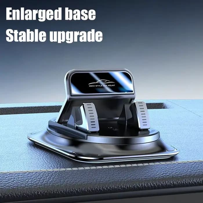 Support de téléphone portable pour tableau de bord de voiture, rotatif à 360°, fixation adhésive, support universel stable pour téléphone portable, accessoires pour voiture