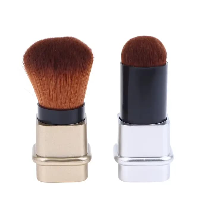 Pinceau de maquillage de voyage rétractable