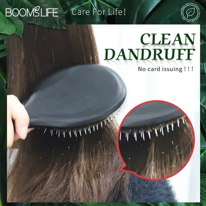 Brosse à cheveux en poils de sanglier pour femmes, brosse démêlante pour cheveux bouclés, épais, longs, secs et humides, peigne en bois, Massage du cuir chevelu