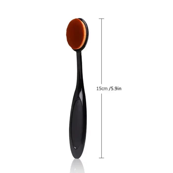 Grand pinceau à fond de teint en forme de brosse à dents