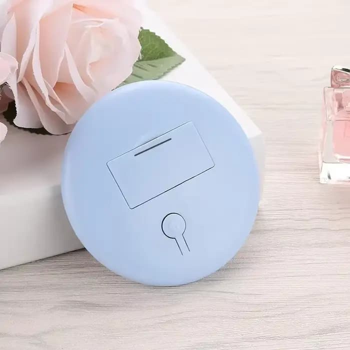 Mini miroir cosmétique de maquillage rond HD