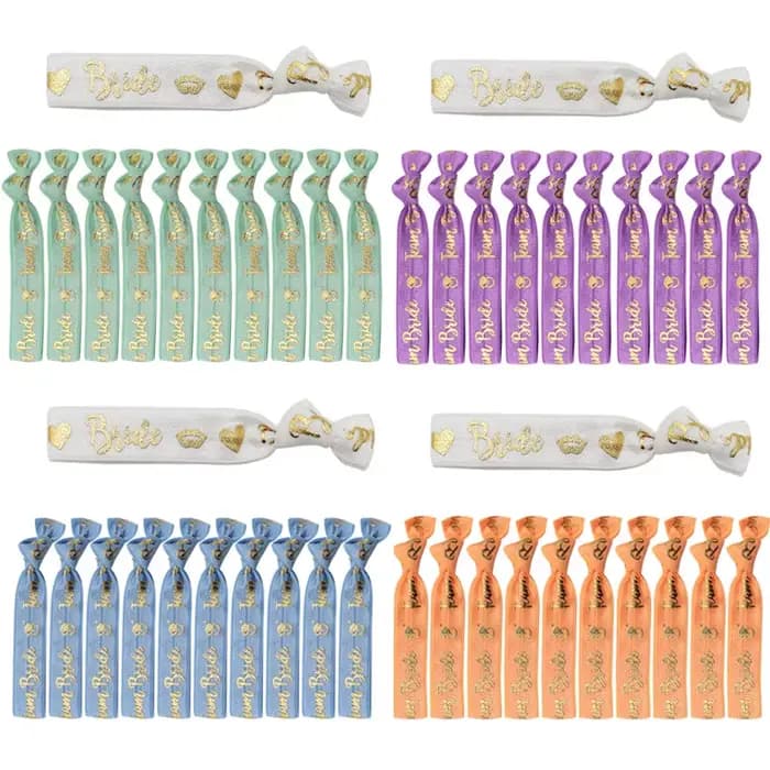Bracelet de fête d'enterrement de vie de jeune fille, 11 pièces, accessoires de décoration pour future mariée, fournitures de fête de poule, de mariage, de fête prénuptiale