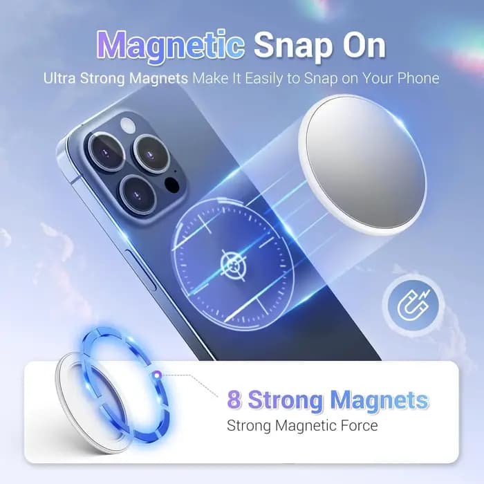 Miroir Selfie Magnétique pour Caméra Arrière