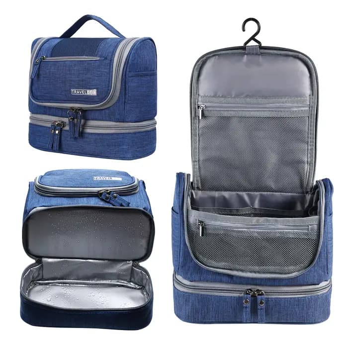 Nouveau sac de toilette Portable avec crochet suspendu