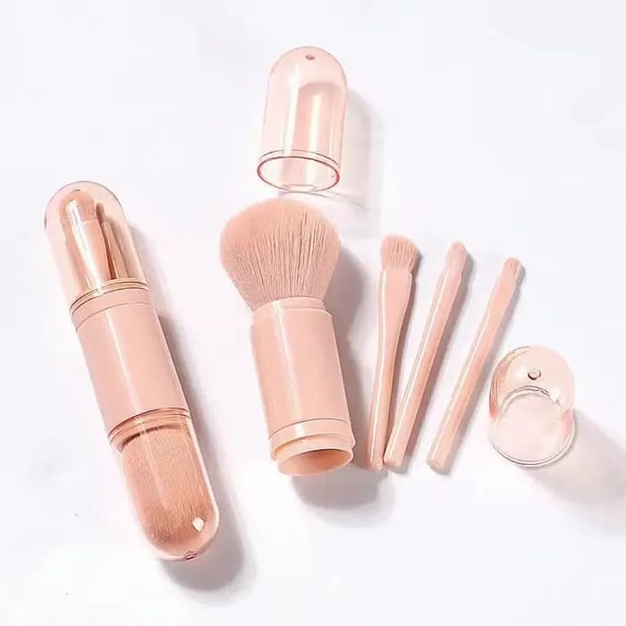 Ensemble de pinceaux de maquillage de voyage