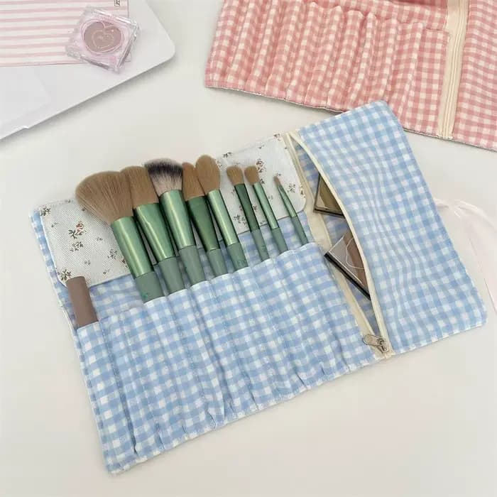 Sac de rangement pratique pour pinceaux de maquillage